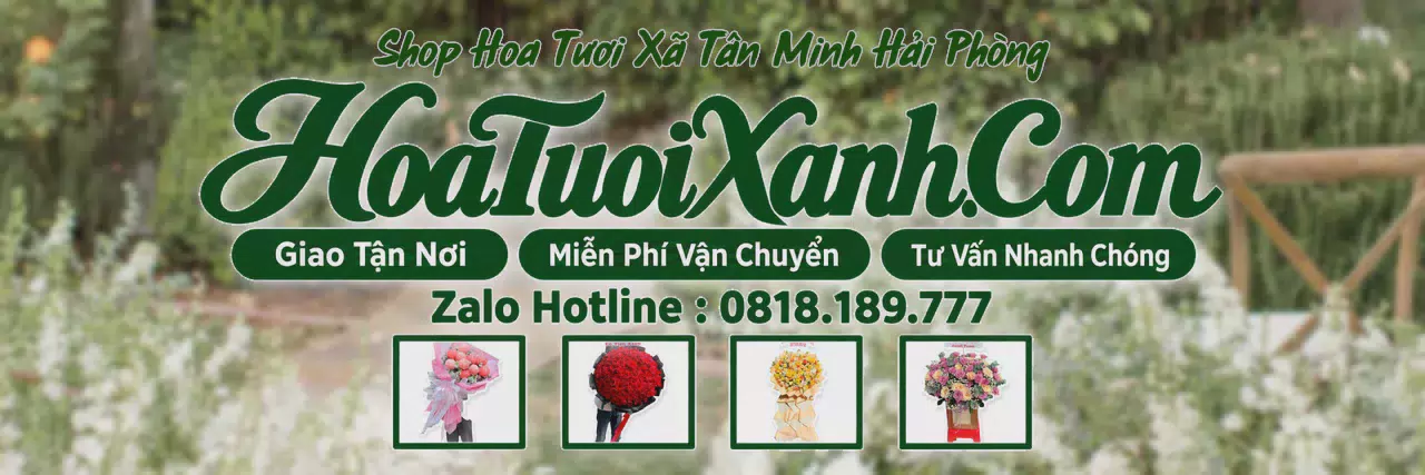 Ảnh bìa Tiệm Hoa Tươi Tại Xã Tân Minh Hải Phòng, Giao Hoa Tận Nhà Nhanh Chóng
