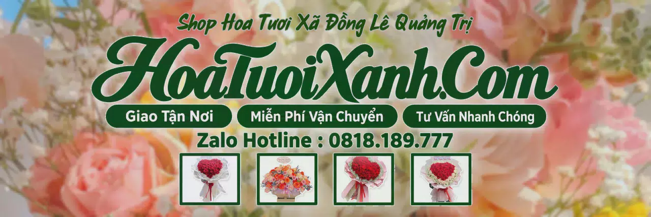 Ảnh bìa Tiệm Hoa Tươi Tại Xã Đồng Lê Quảng Trị, Đặt Hoa Online Tiện Lợi