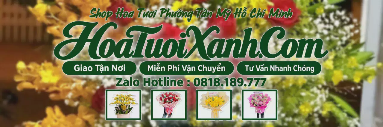 Ảnh bìa Tiệm Hoa Tươi Tại Phường Tân Mỹ Hồ Chí Minh, Giao Hoa Nhanh Trong 2 Giờ