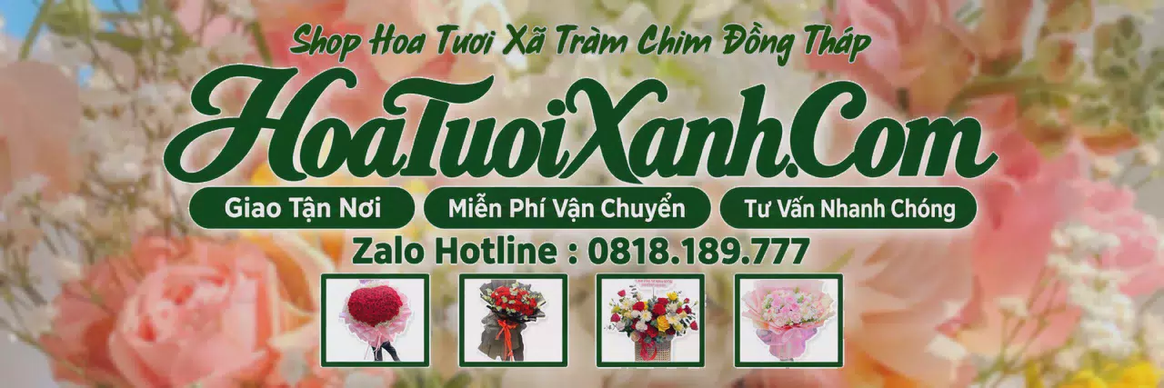 Ảnh bìa Tiệm Hoa Tươi Tại Xã Tràm Chim Đồng Tháp, Tiệm Hoa Đẹp Giá Hợp Lý
