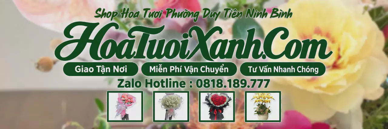 Ảnh bìa Tiệm Hoa Tươi Tại Phường Duy Tiên Ninh Bình, Đặt Hoa Online Tiện Lợi
