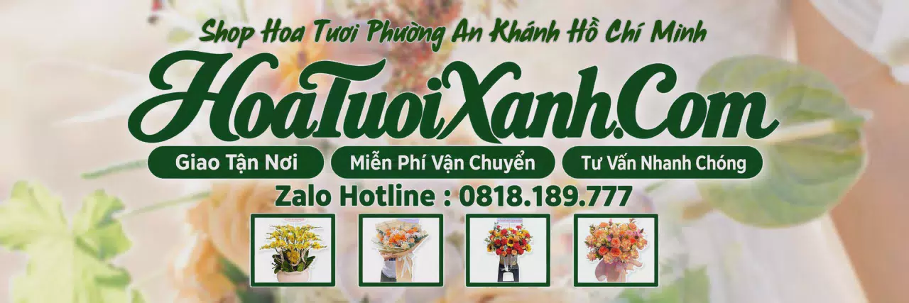 Ảnh bìa Tiệm Hoa Tươi Tại Phường An Khánh Hồ Chí Minh, Đặt Hoa Tươi Theo Yêu Cầu