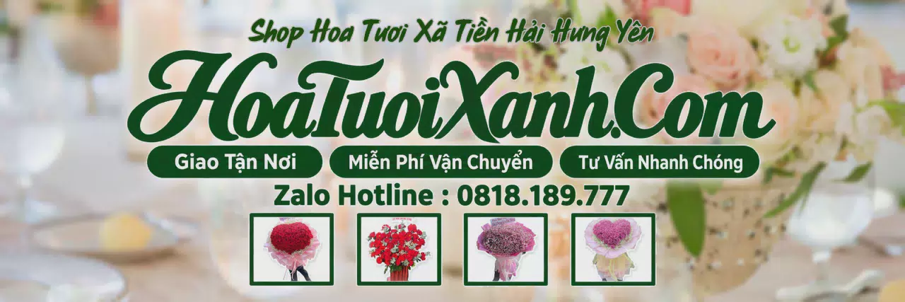 Ảnh bìa Tiệm Hoa Tươi Tại Xã Tiền Hải Hưng Yên, Shop Hoa Tươi Uy Tín