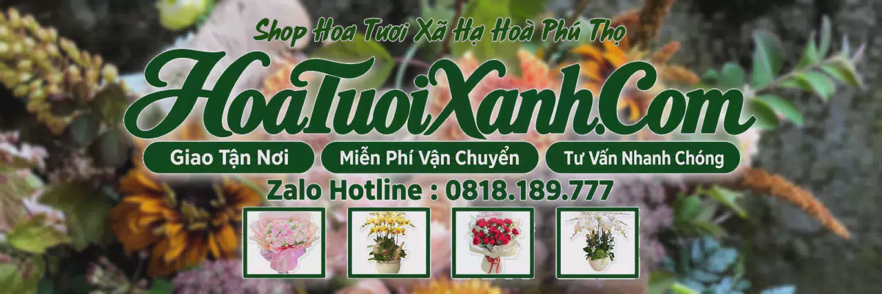 Ảnh bìa Tiệm Hoa Tươi Tại Xã Hạ Hoà Phú Thọ, Shop Hoa Tươi Uy Tín