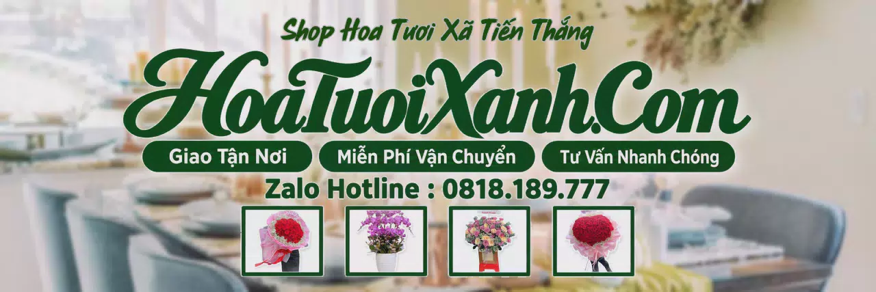 Ảnh bìa Tiệm Hoa Tươi Tại Xã Tiến Thắng, Đặt Hoa Tươi Theo Yêu Cầu