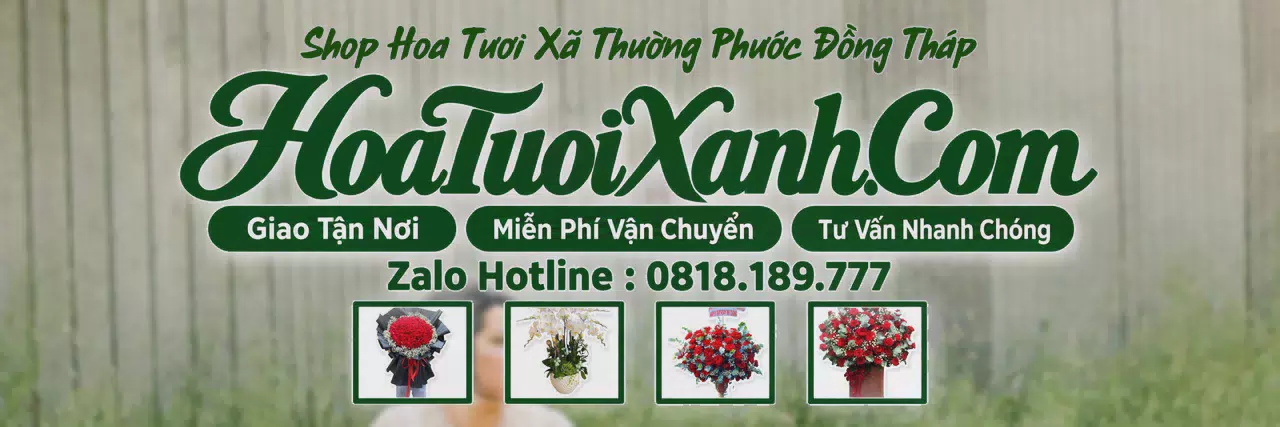 Ảnh bìa Tiệm Hoa Tươi Tại Xã Thường Phước Đồng Tháp, Giao Hoa Tận Nhà Nhanh Chóng