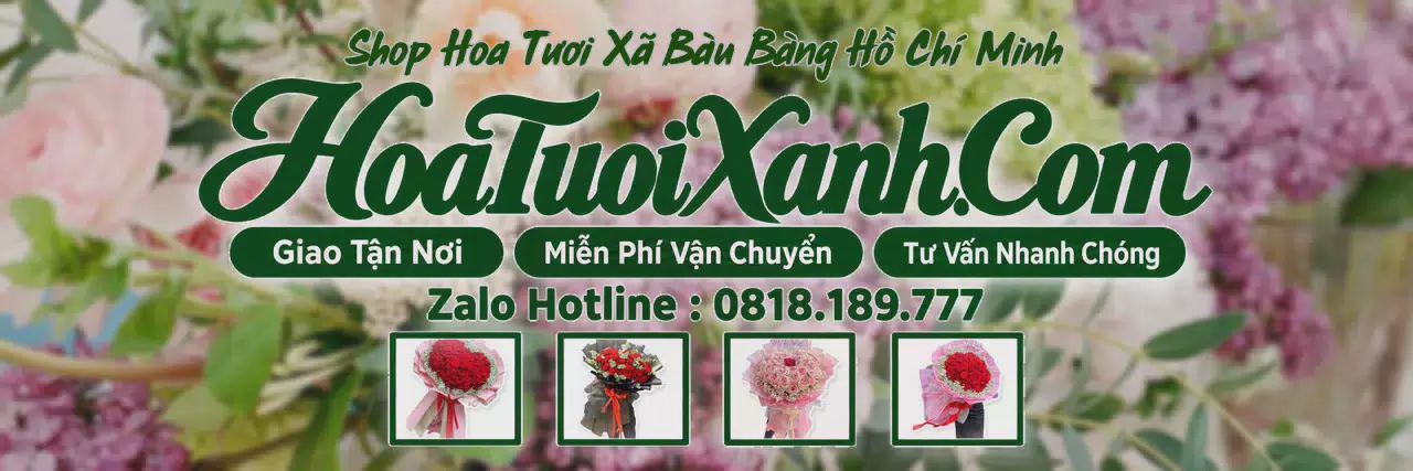 Ảnh bìa Tiệm Hoa Tươi Tại Xã Bàu Bàng Hồ Chí Minh, Giao Hoa Tận Nhà Nhanh Chóng