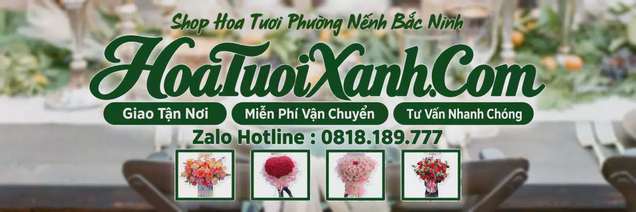 Ảnh bìa Tiệm Hoa Tươi Tại Phường Nếnh Bắc Ninh, Điện Hoa Giao Tận Nơi