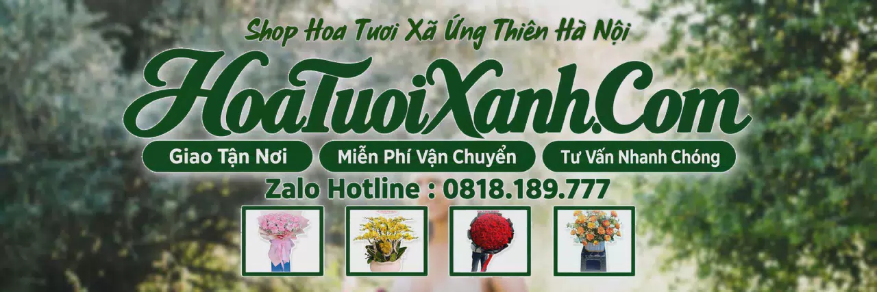 Ảnh bìa Tiệm Hoa Tươi Tại Xã Ứng Thiên Hà Nội, Đặt Hoa Tươi Trực Tuyến