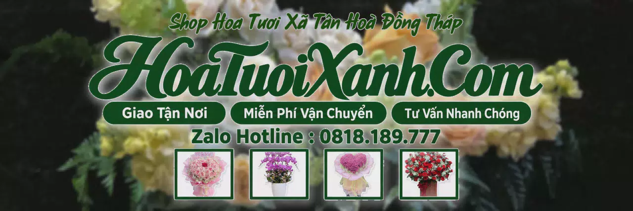 Ảnh bìa Tiệm Hoa Tươi Tại Xã Tân Hoà Đồng Tháp, Điện Hoa Tươi Giá Tốt