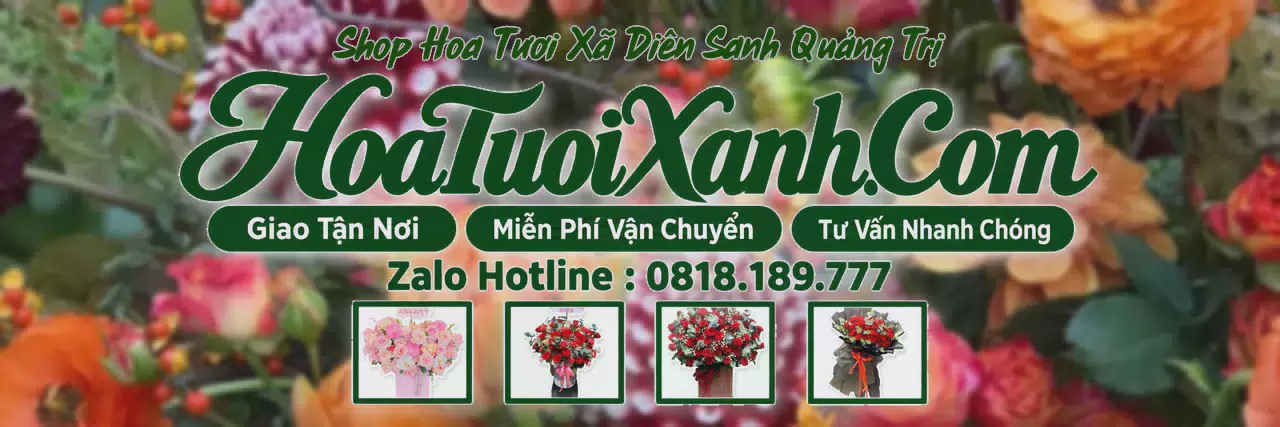 Ảnh bìa Tiệm Hoa Tươi Tại Xã Diên Sanh Quảng Trị, Dịch Vụ Điện Hoa Chuyên Nghiệp