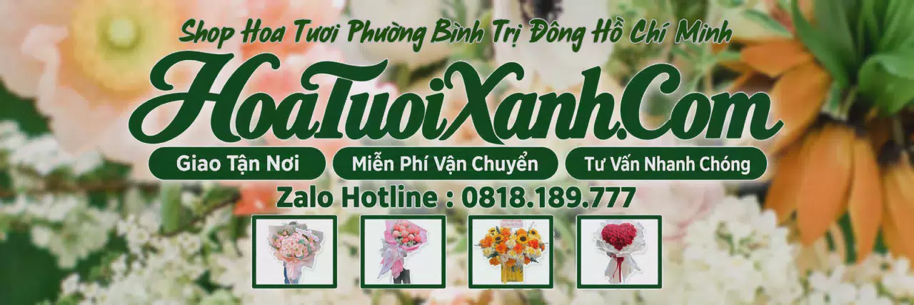 Ảnh bìa Tiệm Hoa Tươi Tại Phường Bình Trị Đông Hồ Chí Minh, Đặt Hoa Tươi Trực Tuyến