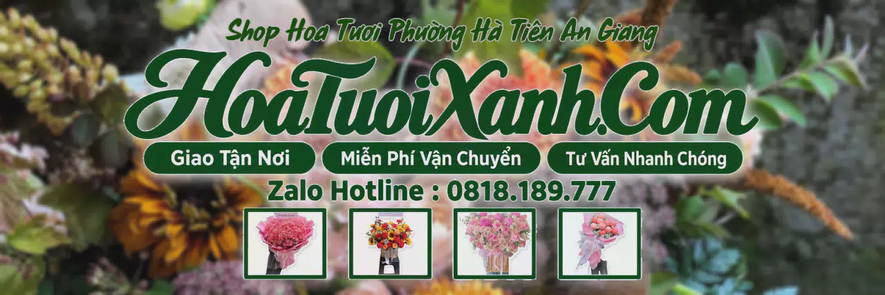 Ảnh bìa Tiệm Hoa Tươi Tại Phường Hà Tiên An Giang, Đặt Hoa Online Tiện Lợi