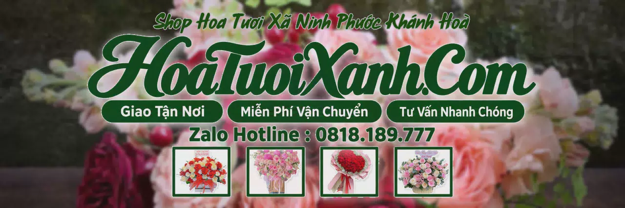 Ảnh bìa Tiệm Hoa Tươi Tại Xã Ninh Phước Khánh Hoà, Giao Hoa Tận Nhà Nhanh Chóng