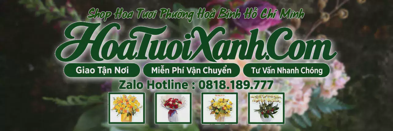 Ảnh bìa Tiệm Hoa Tươi Tại Phường Hoà Bình Hồ Chí Minh, Điện Hoa Tận Nơi Giá Tốt