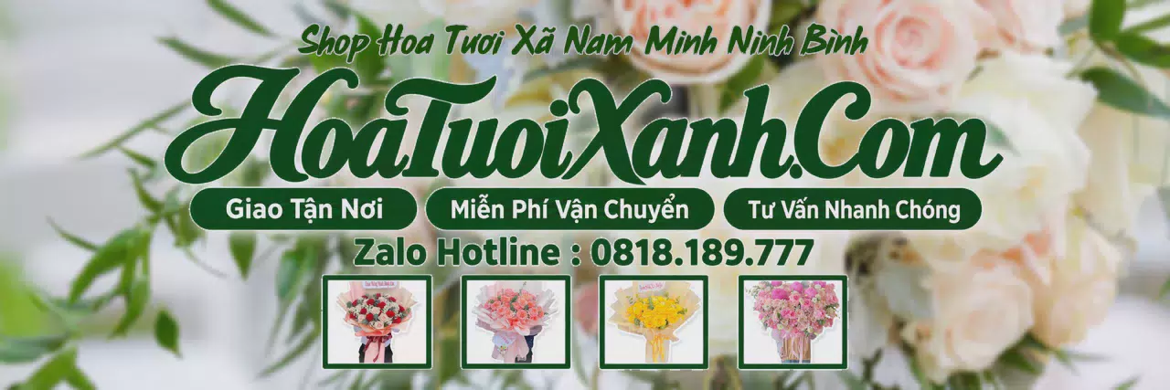 Ảnh bìa Tiệm Hoa Tươi Tại Xã Nam Minh Ninh Bình, Đặt Hoa Online Giao Nhanh