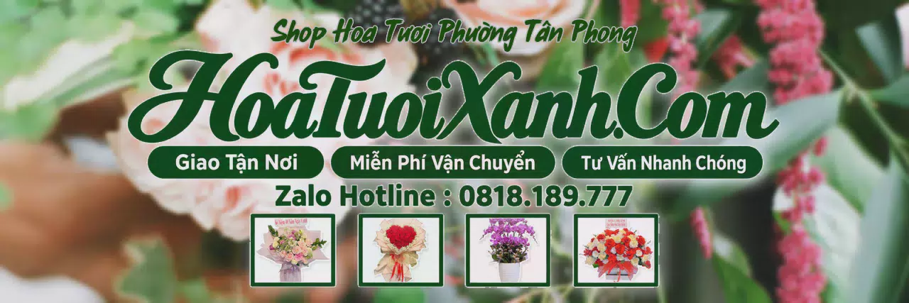 Ảnh bìa Tiệm Hoa Tươi Tại Phường Tân Phong, Đặt Hoa Tươi Trực Tuyến