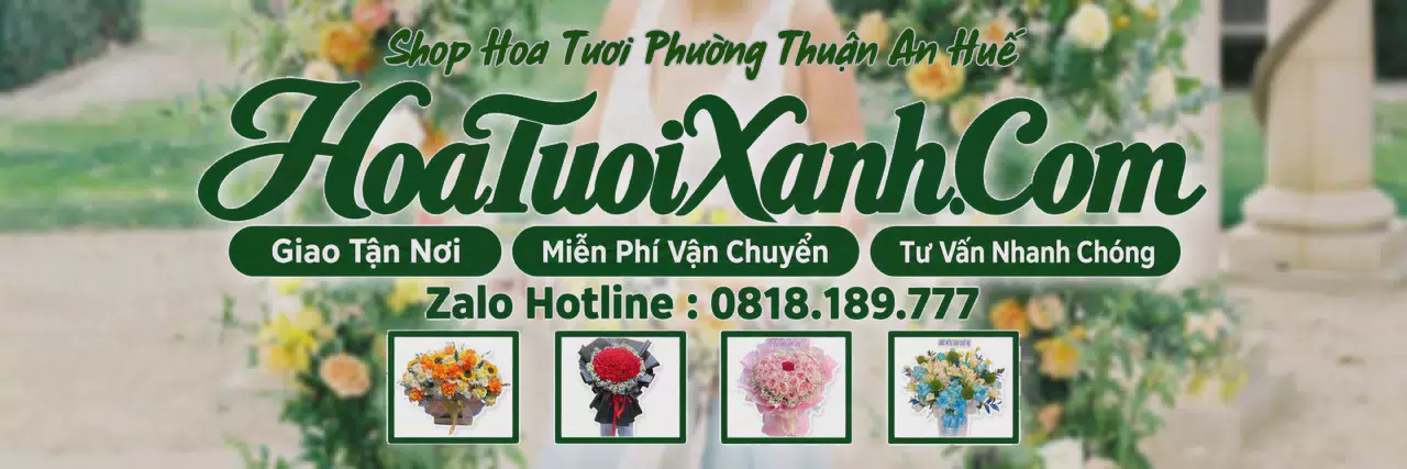 Ảnh bìa Tiệm Hoa Tươi Tại Phường Thuận An Huế, Dịch Vụ Đặt Hoa Trực Tuyến
