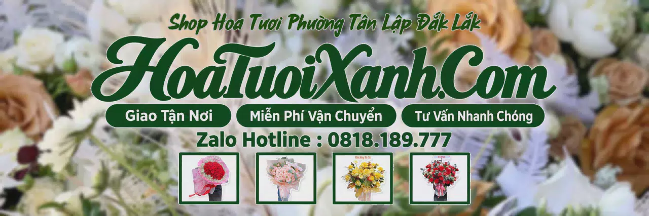 Ảnh bìa Tiệm Hoa Tươi Tại Phường Tân Lập Đắk Lắk, Cửa Hàng Hoa Tươi Giá Tốt
