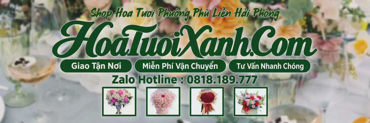 Ảnh bìa Tiệm Hoa Tươi Tại Phường Phù Liễn Hải Phòng, Cửa Hàng Hoa Tươi Giá Tốt
