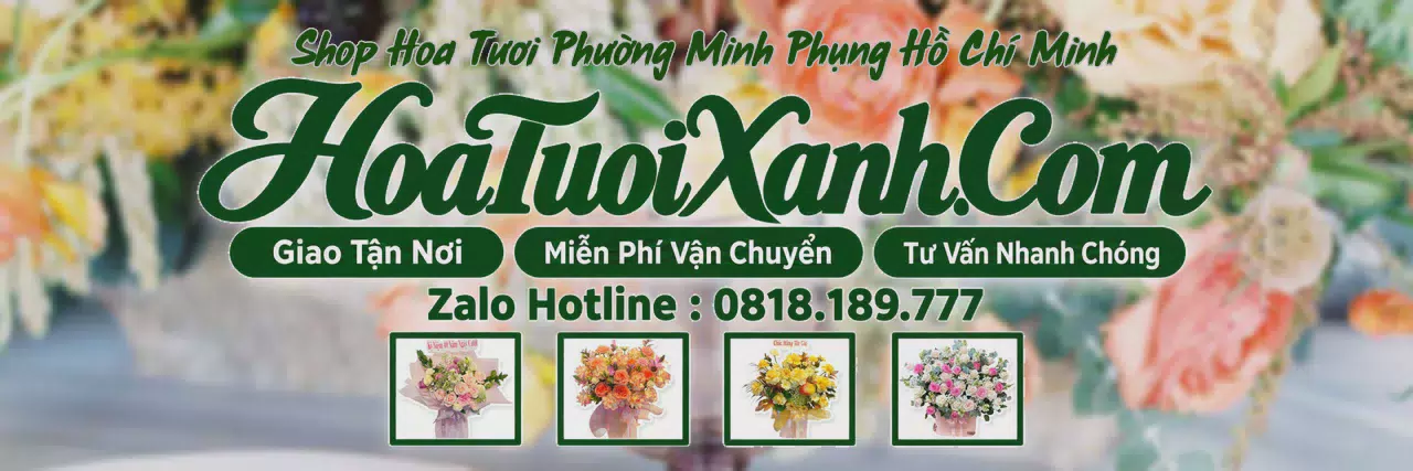 Ảnh bìa Tiệm Hoa Tươi Tại Phường Minh Phụng Hồ Chí Minh, Shop Hoa Online Uy Tín