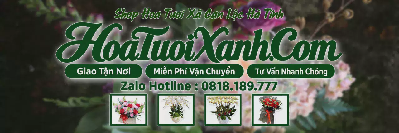Ảnh bìa Tiệm Hoa Tươi Tại Xã Can Lộc Hà Tĩnh, Điện Hoa Giao Tận Nơi