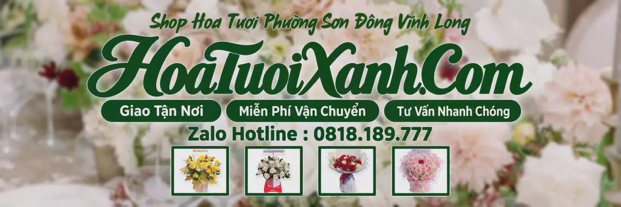 Ảnh bìa Tiệm Hoa Tươi Tại Phường Sơn Đông Vĩnh Long, Giao Hoa Tươi Trong Ngày