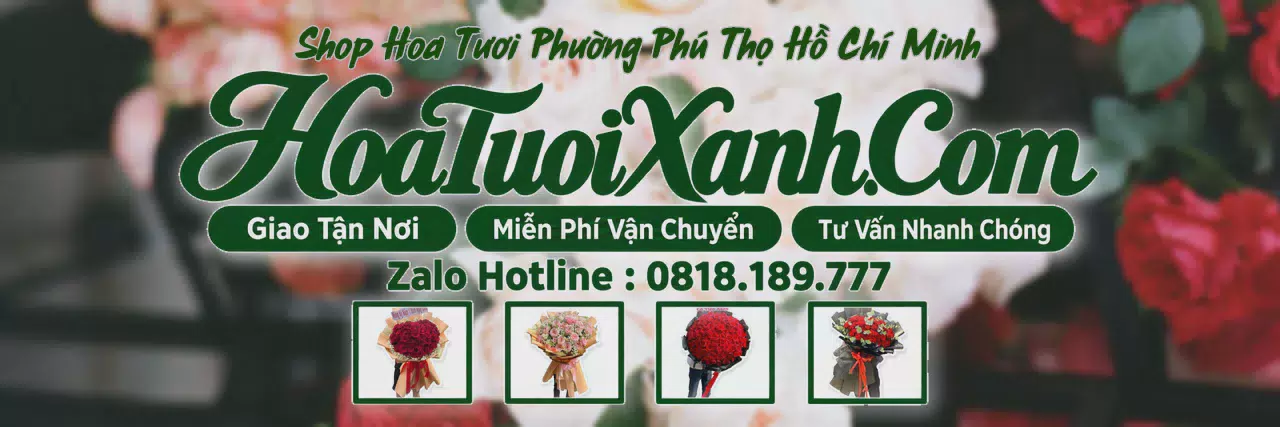Ảnh bìa Tiệm Hoa Tươi Tại Phường Phú Thọ Hồ Chí Minh, Shop Hoa Tươi Chất Lượng