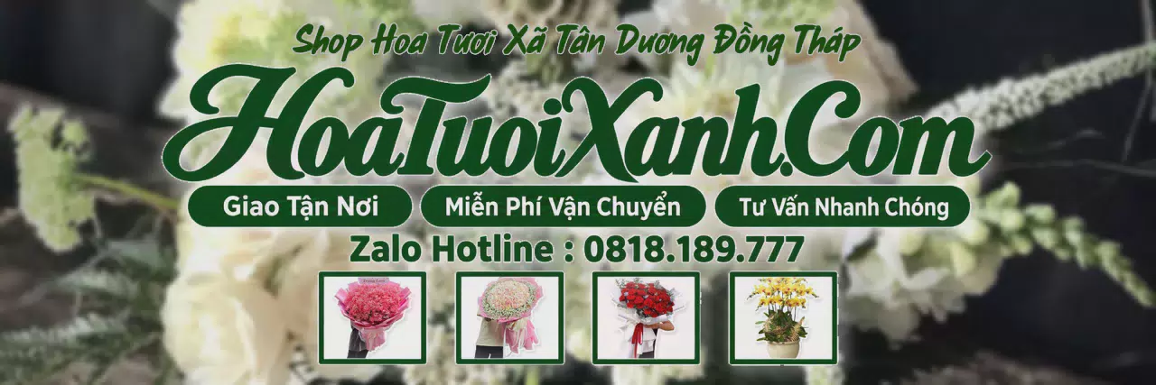Ảnh bìa Tiệm Hoa Tươi Tại Xã Tân Dương Đồng Tháp, Điện Hoa Giao Tận Nơi