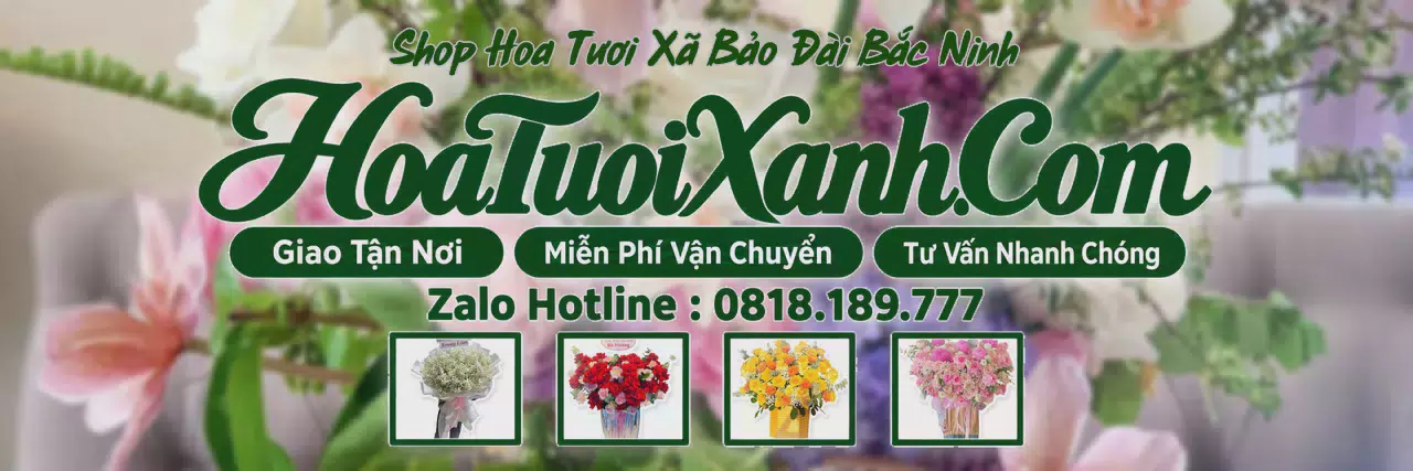 Ảnh bìa Tiệm Hoa Tươi Tại Xã Bảo Đài Bắc Ninh, Dịch Vụ Đặt Hoa Trực Tuyến