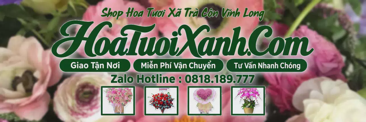 Ảnh bìa Tiệm Hoa Tươi Tại Xã Trà Côn Vĩnh Long, Shop Hoa Tươi Uy Tín