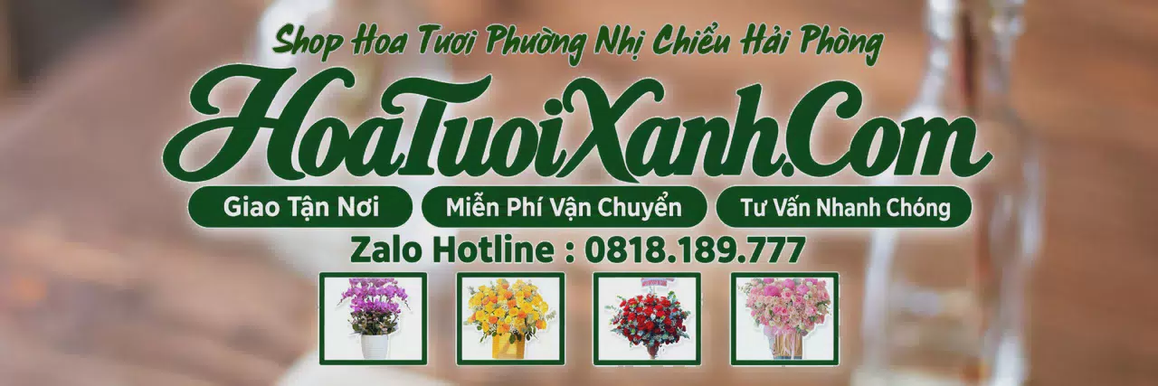 Ảnh bìa Tiệm Hoa Tươi Tại Phường Nhị Chiểu Hải Phòng, Điện Hoa Tận Nơi Giá Tốt