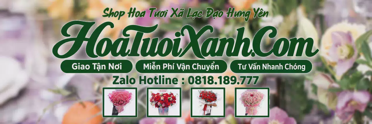 Ảnh bìa Tiệm Hoa Tươi Tại Xã Lạc Đạo Hưng Yên, Tiệm Hoa Giao Hàng Tận Nơi