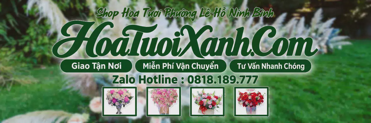Ảnh bìa Tiệm Hoa Tươi Tại Phường Lê Hồ Ninh Bình, Đặt Hoa Online Tiện Lợi