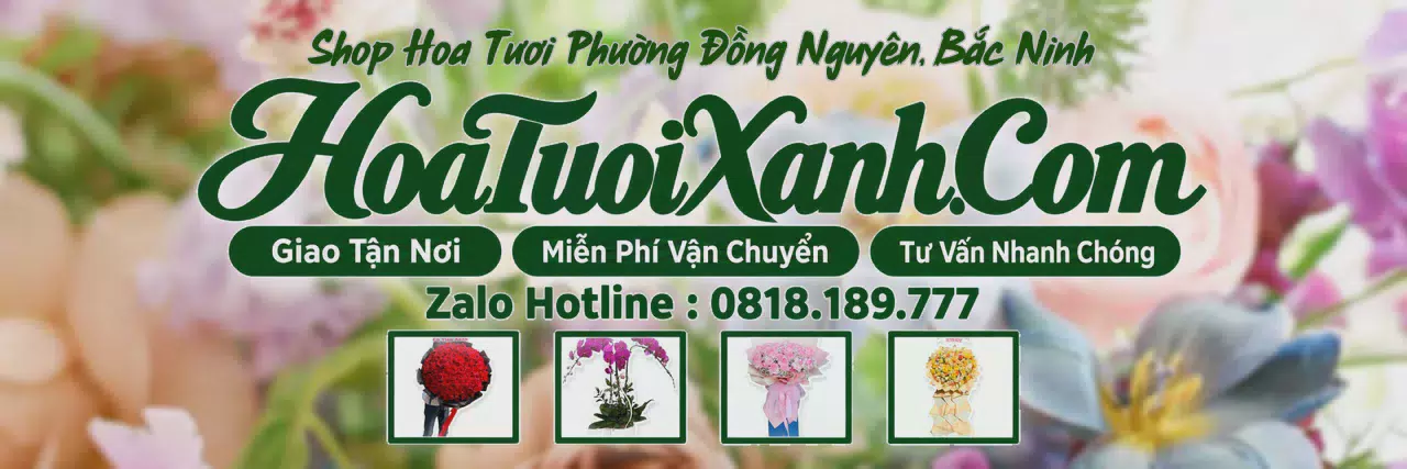 Ảnh bìa Tiệm Hoa Tươi Tại Phường Đồng Nguyên, Bắc Ninh, Đặt Hoa Nhanh Giao Đúng Hẹn
