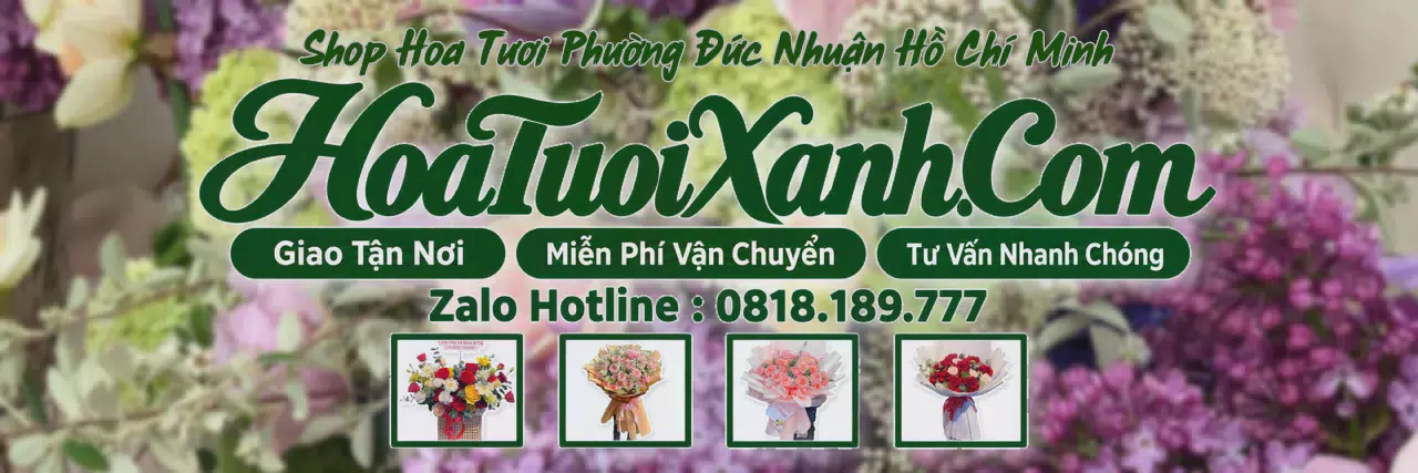 Ảnh bìa Tiệm Hoa Tươi Tại Phường Đức Nhuận Hồ Chí Minh, Đặt Hoa Online Giao Nhanh