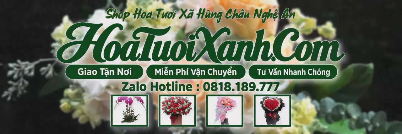 Ảnh bìa Tiệm Hoa Tươi Tại Xã Hùng Châu Nghệ An, Đặt Hoa Tươi Theo Yêu Cầu