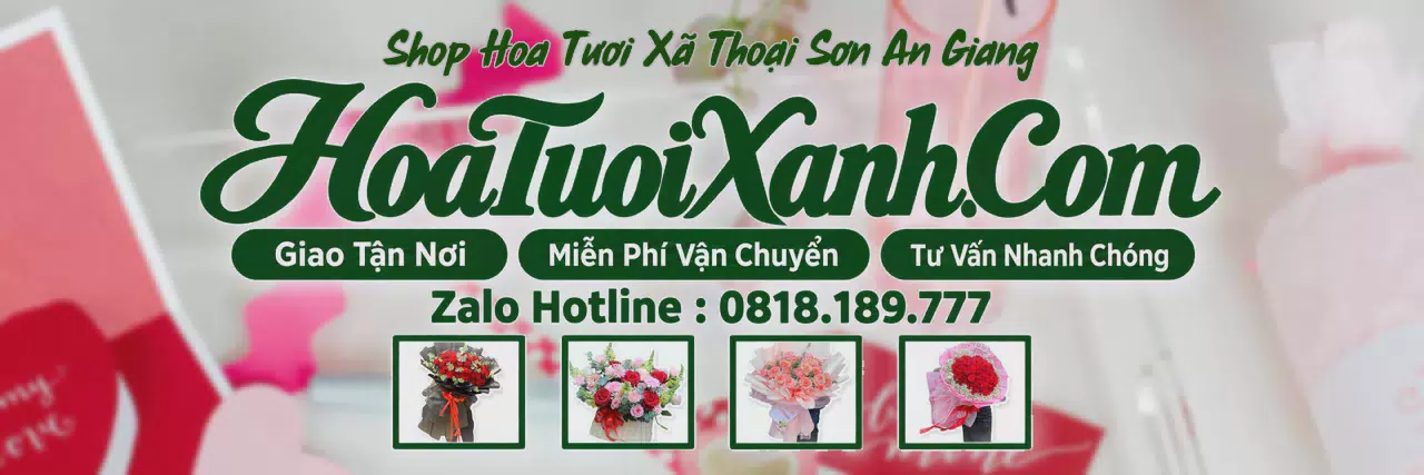Ảnh bìa Tiệm Hoa Tươi Tại Xã Thoại Sơn An Giang, Đặt Hoa Đẹp Giá Tốt