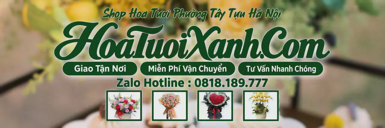 Ảnh bìa Tiệm Hoa Tươi Tại Phường Tây Tựu Hà Nội, Dịch Vụ Giao Hoa Nhanh