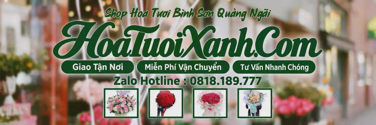 Ảnh bìa Tiệm Hoa Tươi Tại Bình Sơn Quảng Ngãi, Điện Hoa Tận Nơi Giá Tốt