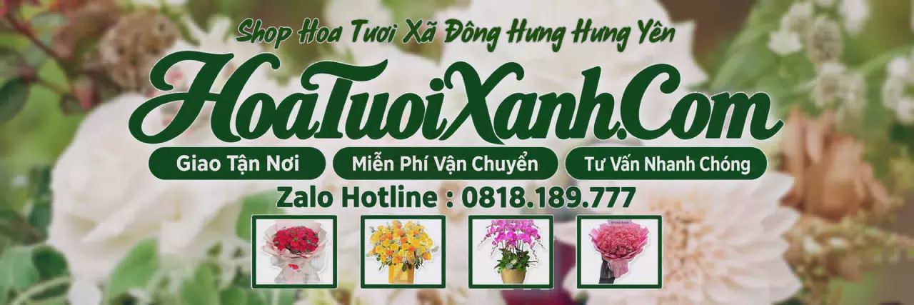 Ảnh bìa Tiệm Hoa Tươi Tại Xã Đông Hưng Hưng Yên, Cửa Hàng Hoa Tươi Uy Tín