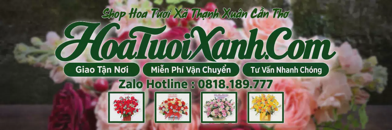 Ảnh bìa Tiệm Hoa Tươi Tại Xã Thạnh Xuân Cần Thơ, Shop Hoa Tươi Uy Tín