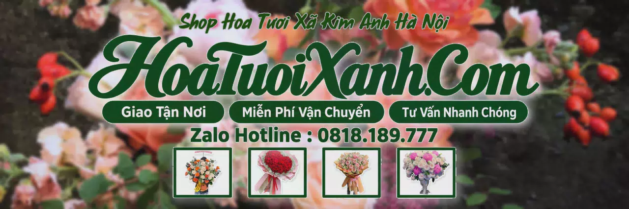 Ảnh bìa Tiệm Hoa Tươi Tại Xã Kim Anh Hà Nội, Giao Hoa Tận Nhà Nhanh Chóng