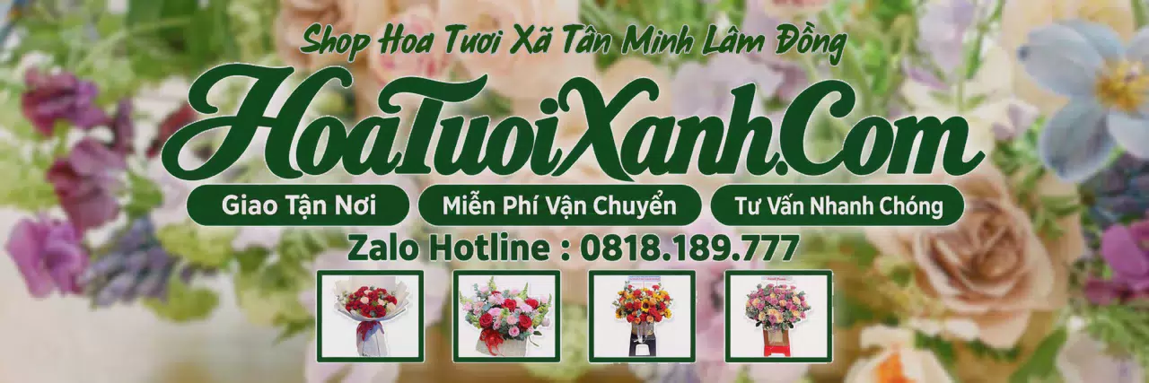 Ảnh bìa Tiệm Hoa Tươi Tại Xã Tân Minh Lâm Đồng, Cửa Hàng Hoa Tươi Uy Tín