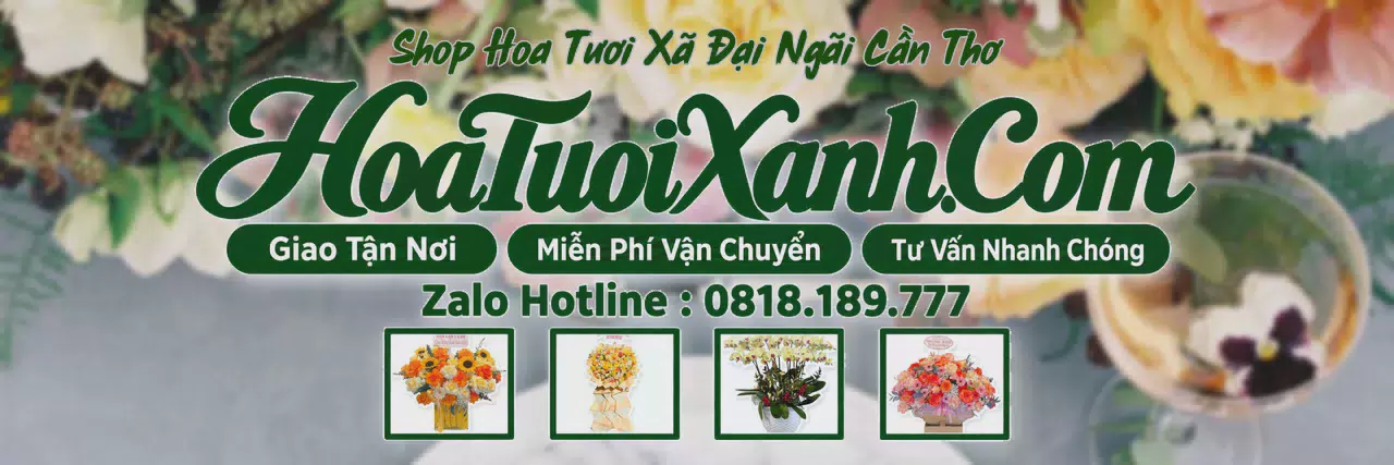 Ảnh bìa Tiệm Hoa Tươi Tại Xã Đại Ngãi Cần Thơ, Shop Hoa Online Uy Tín