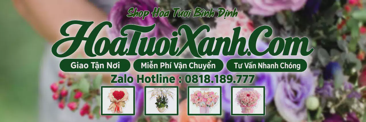 Ảnh bìa Tiệm Hoa Tươi Tại Bình Định, Shop Hoa Tươi Chất Lượng