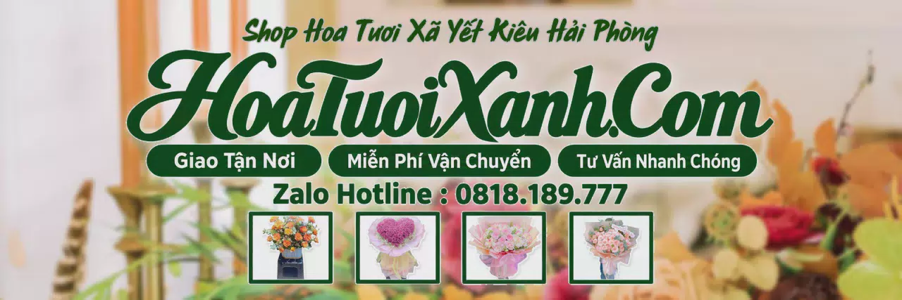 Ảnh bìa Tiệm Hoa Tươi Tại Xã Yết Kiêu Hải Phòng, Điện Hoa Giao Tận Nơi