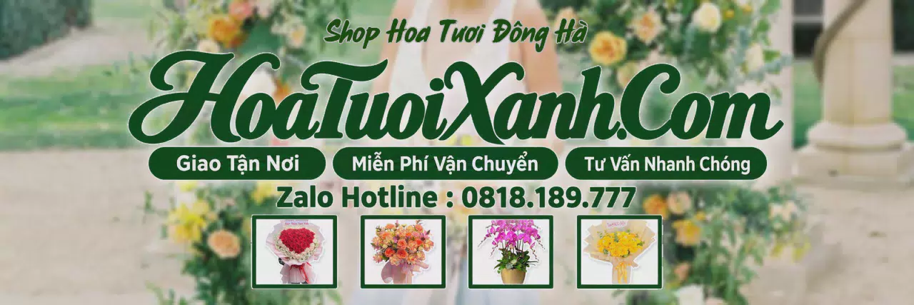 Ảnh bìa Tiệm Hoa Tươi Tại Đông Hà, Đặt Hoa Tận Nơi Dễ Dàng
