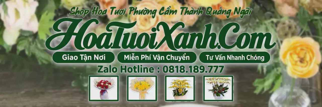 Ảnh bìa Tiệm Hoa Tươi Tại Phường Cẩm Thành Quảng Ngãi, Giao Hoa Nhanh Trong 2 Giờ