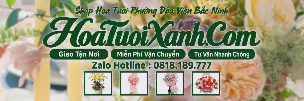 Ảnh bìa Tiệm Hoa Tươi Tại Phường Đào Viên Bắc Ninh, Shop Hoa Đẹp Giao Tận Nhà